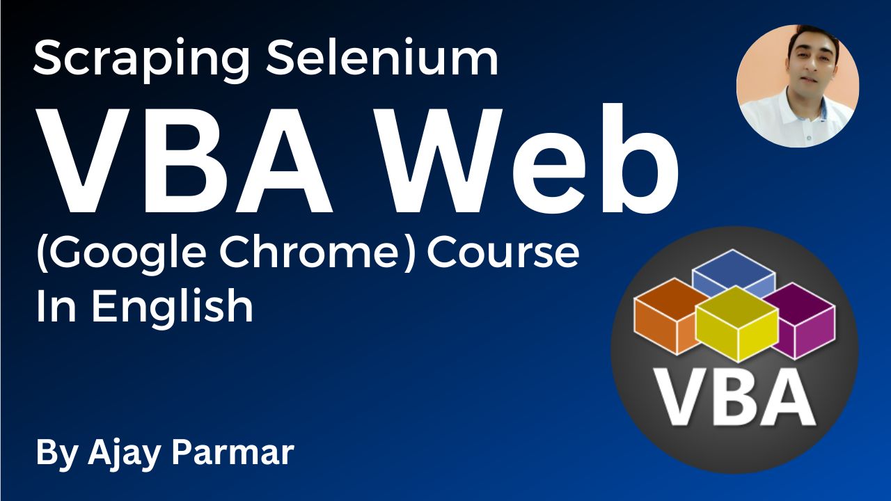 VBA Web Scraping Selenium (google Chrome) – English