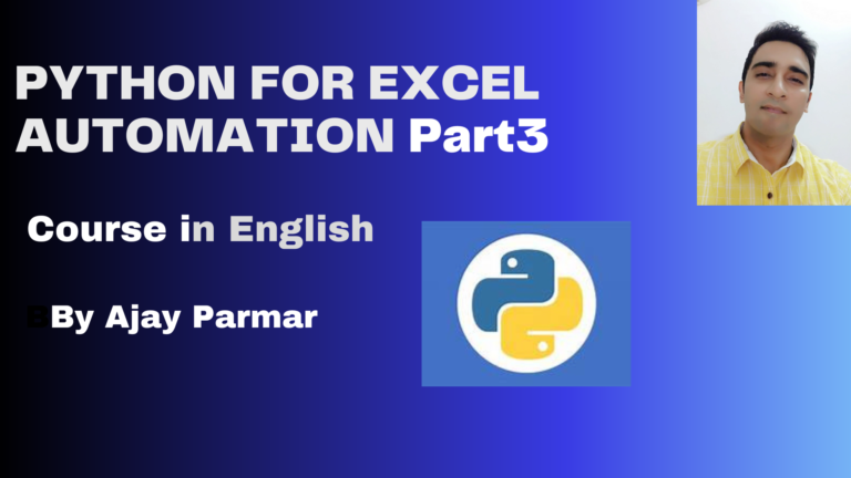 Python for Excel Automation Part3