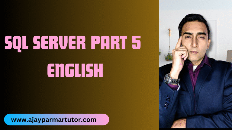 SQL Server Eng Part5